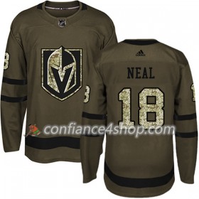 Adidas Maillot de Hockey Vegas Golden Knights James Neal 18 2017-2018 Camo Vert Authentic - Homme